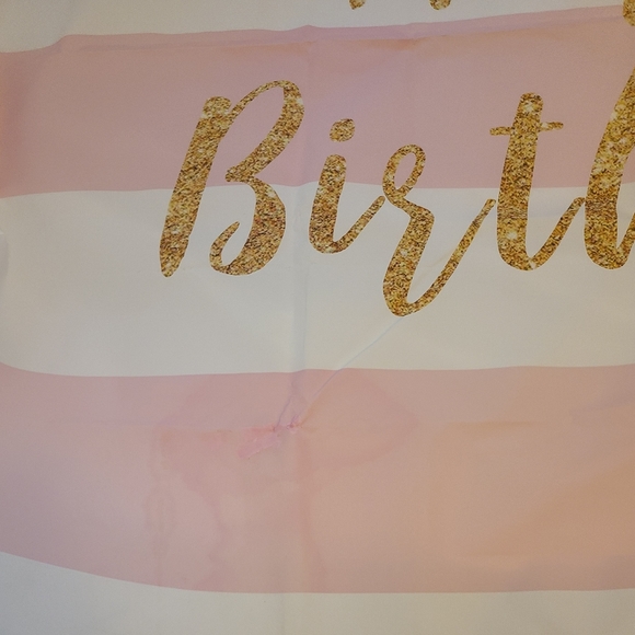 Large 5ft x 7ft Happy Birthday banner - Picture 5 of 5